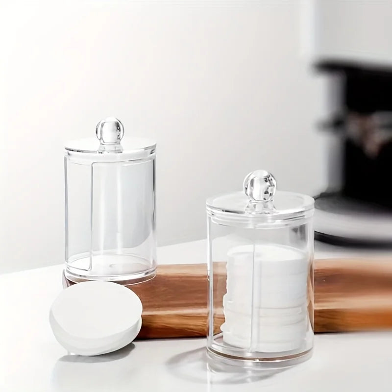 Organisateur Acrylique pour Cotons Démaquillants