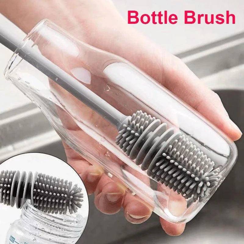 Brosse Nettoyante Silicone — Biberons & Verres