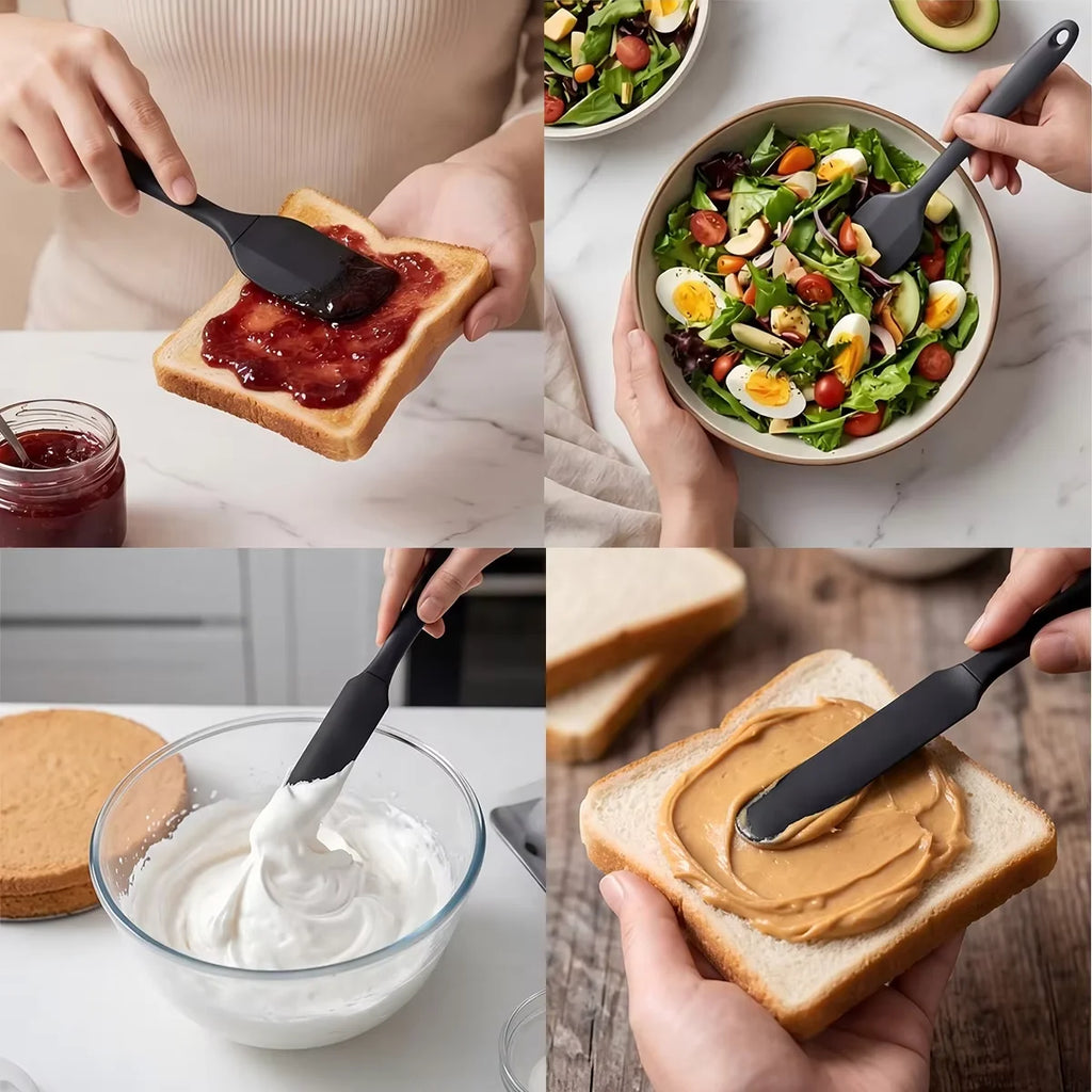 Set d'Ustensiles de Cuisine en Silicone 6 Pièces