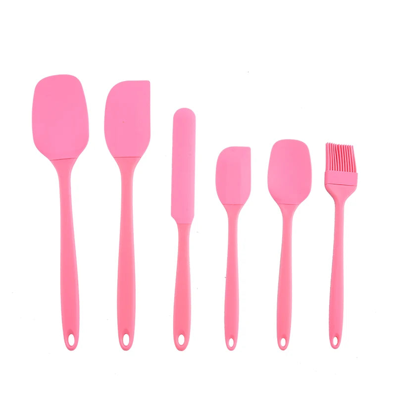 Set d'Ustensiles de Cuisine en Silicone 6 Pièces