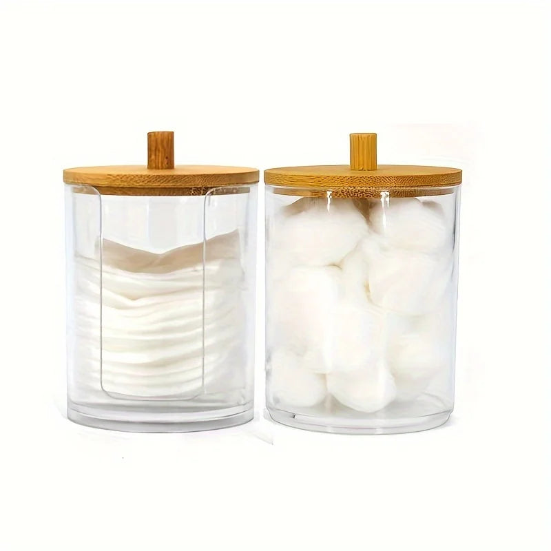 Organisateur Acrylique pour Cotons Démaquillants