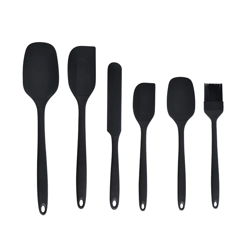 Set d'Ustensiles de Cuisine en Silicone 6 Pièces