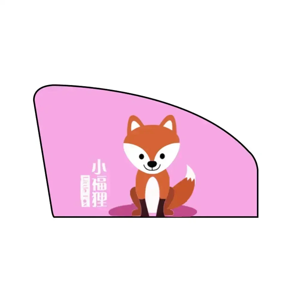 Pare-Soleil Voiture Magnétique — Motif Cartoon