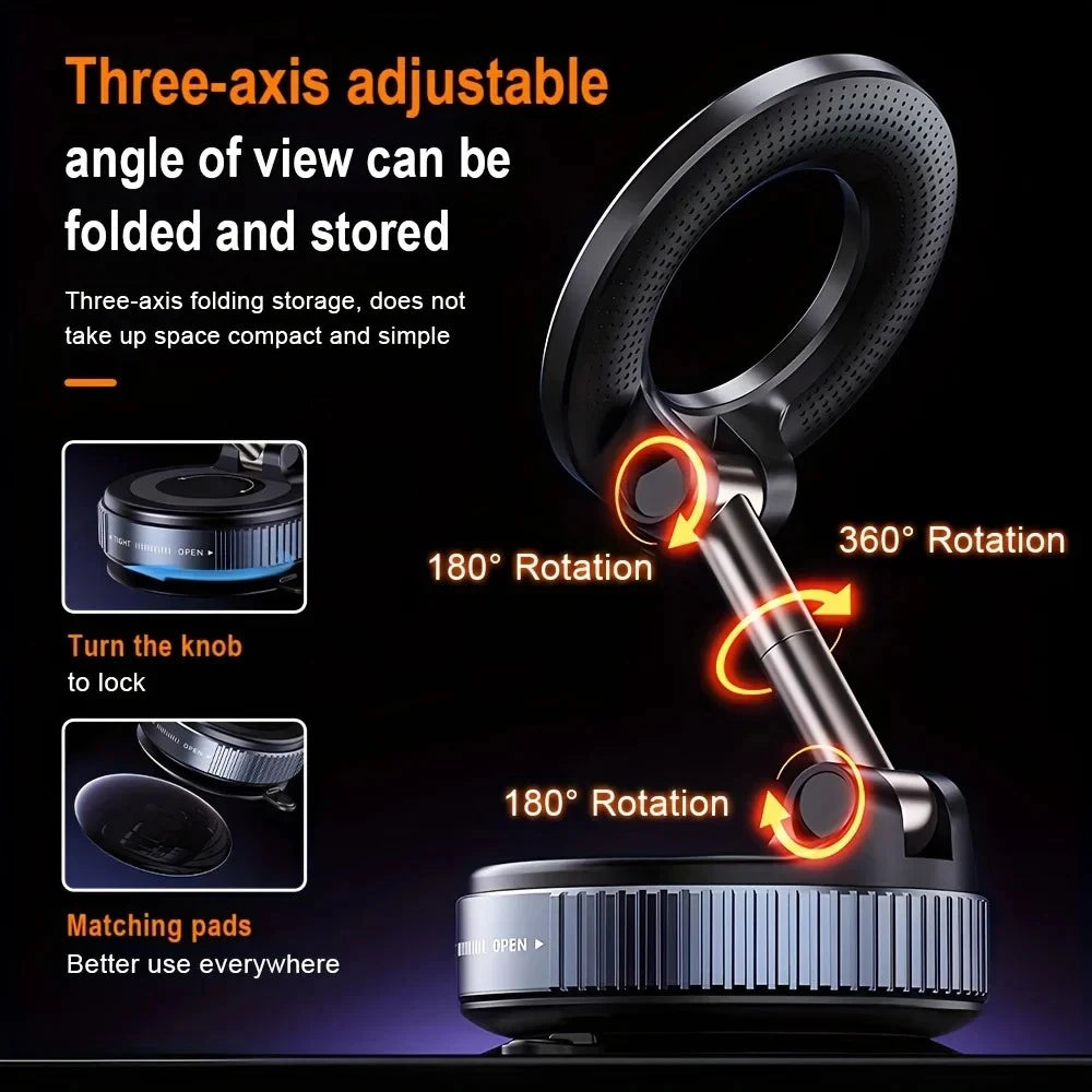 Support Téléphone Magnétique Voiture 360°