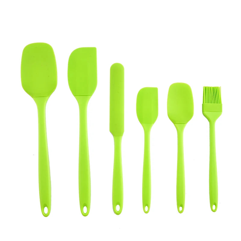 Set d'Ustensiles de Cuisine en Silicone 6 Pièces